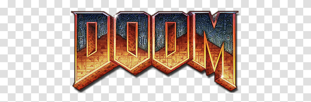 Doom Logo Doom Logo, Art, Modern Art, Bronze, Rug Transparent Png