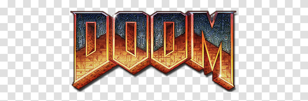 Doom Logo Doom Logo, Art, Modern Art, Bronze, Rug Transparent Png ...