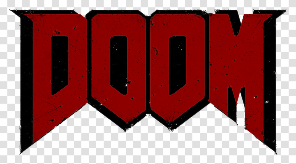 Doom Logo Doom, Alphabet, Word, Number Transparent Png