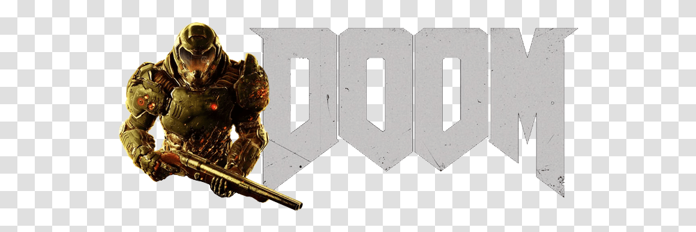 Doom Logo Image With Doom, Text, Number, Symbol, Alphabet Transparent Png