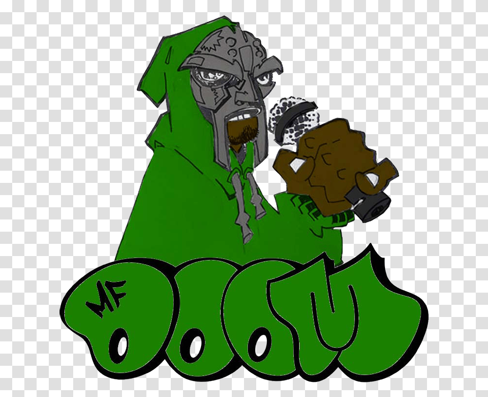 Doom Mf Cartoon Mf Doom Logo, Green, Graphics, Ape, Wildlife Transparent Png
