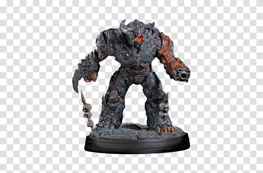 Doom Statue Cyberdemon Statues Busts Collectibles, Toy, Figurine, Alien, Halo Transparent Png