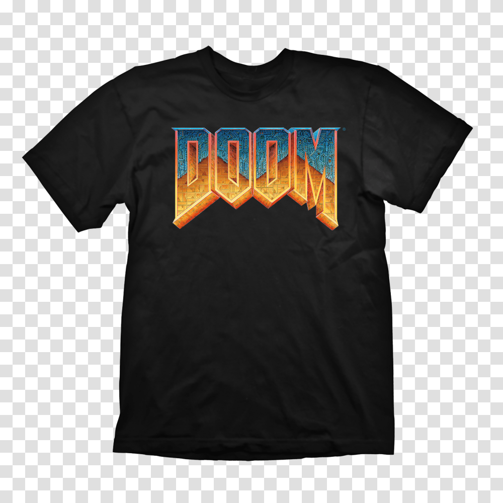 Doom T Shirt Classic Logo The Official Bethesda Store Europe, Apparel, T-Shirt Transparent Png