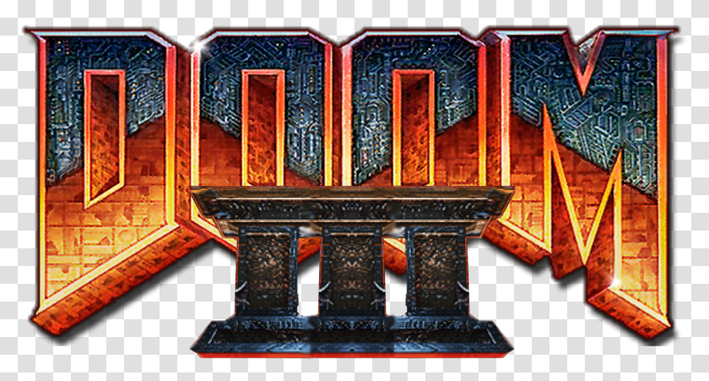 Doom Video Game Logo, Altar, Church, Architecture, Building Transparent Png