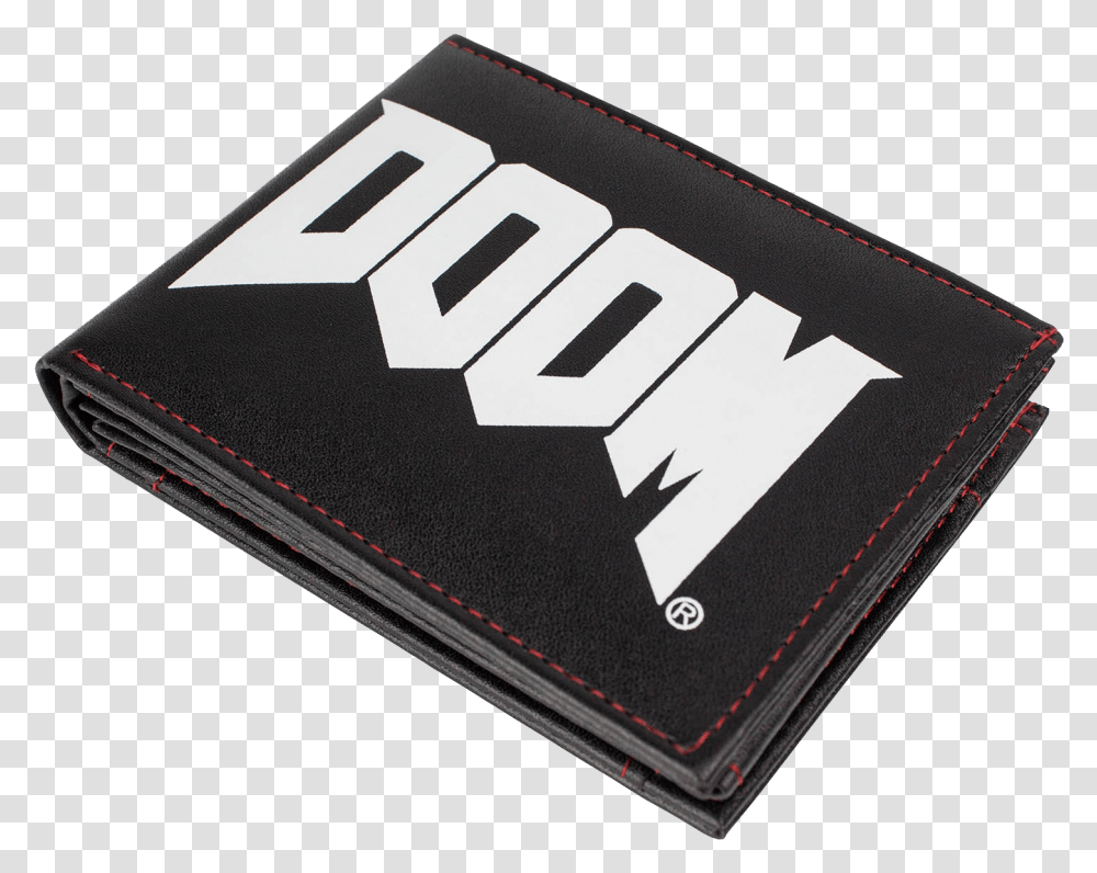 Doom Wallet Logo Wallet, Accessories, Accessory, Rug Transparent Png