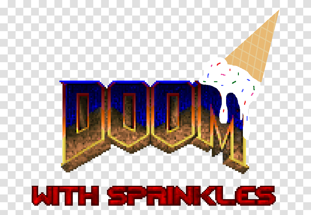 Doom With Sprinkles 1 Doom Editing Utility, Building, Alphabet Transparent Png