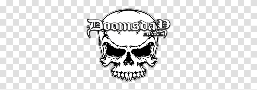 Doomsday Inc Doomsdaytweet Twitter Skull Decal, Stencil, Symbol, Text, Label Transparent Png