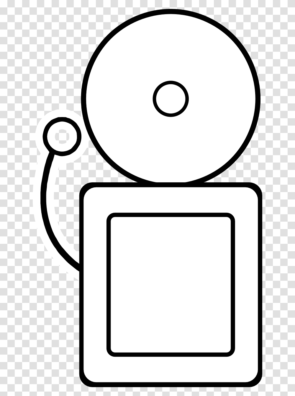 Door Bell Art, Robot Transparent Png