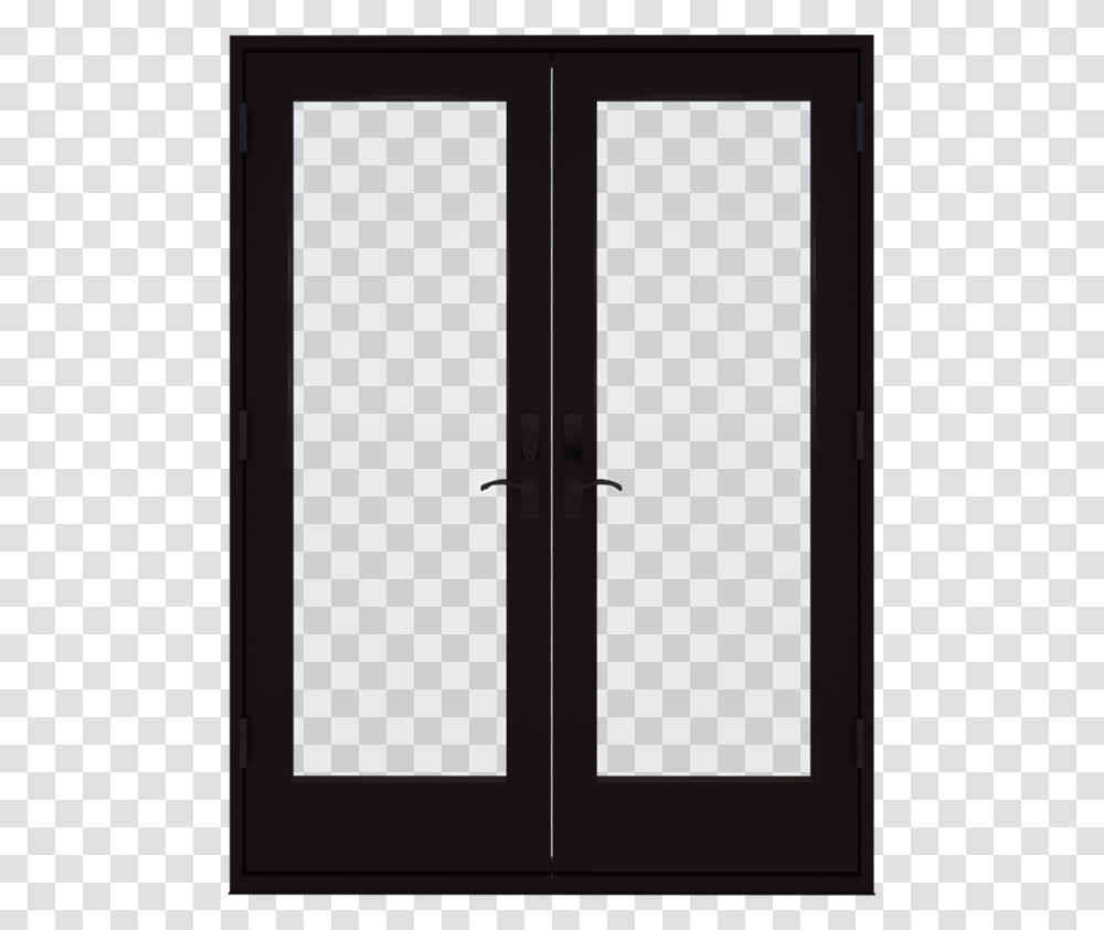 Door Black Fiberglass French Doors, Furniture, Cabinet, Cupboard, Closet Transparent Png