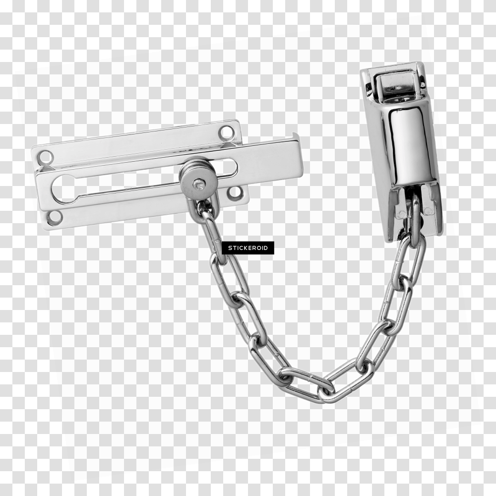 Door Chain Lock Door Chain, Razor, Blade, Weapon, Weaponry Transparent Png