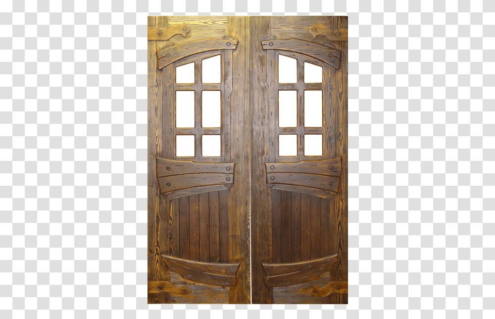 Door, French Door, Wood, Hardwood Transparent Png