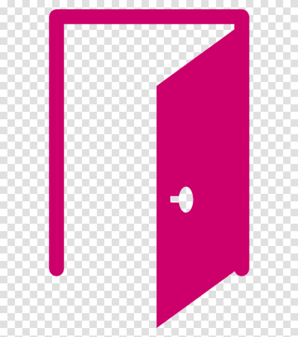 Door Icon Pink, Electronics, Phone, Mobile Phone Transparent Png