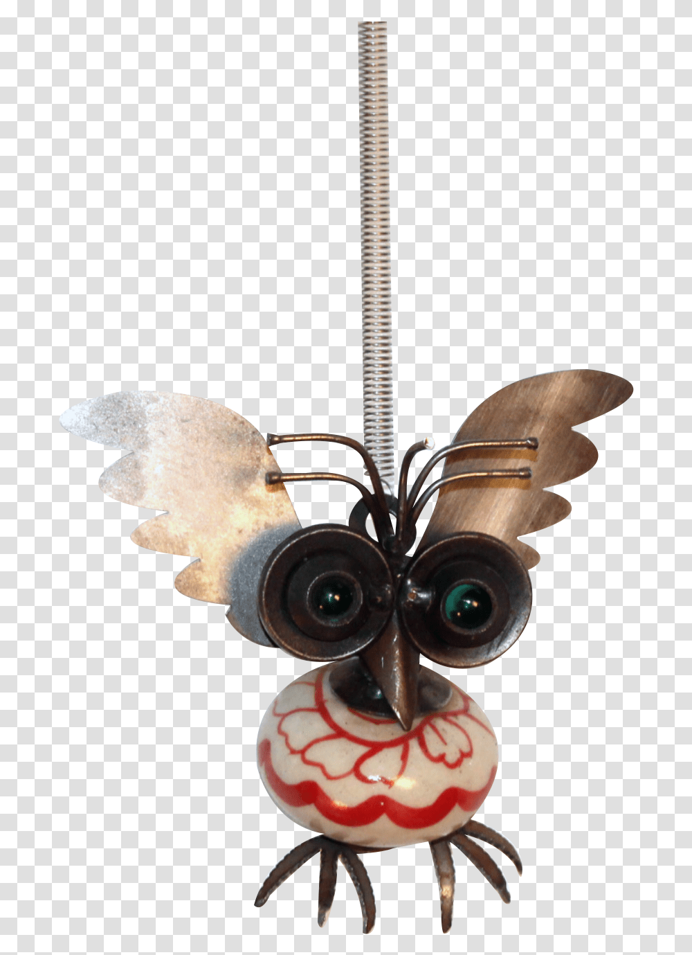 Door Knob Owl Springer Fictional Character, Light Fixture, Bronze, Binoculars Transparent Png