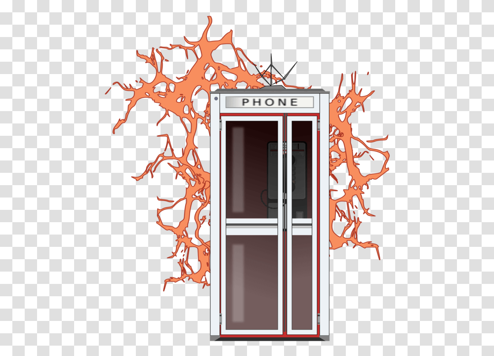 Doortreewindow Clipart Royalty Free Svg Bill And Ted Phone Booth Silhouette Transparent Png