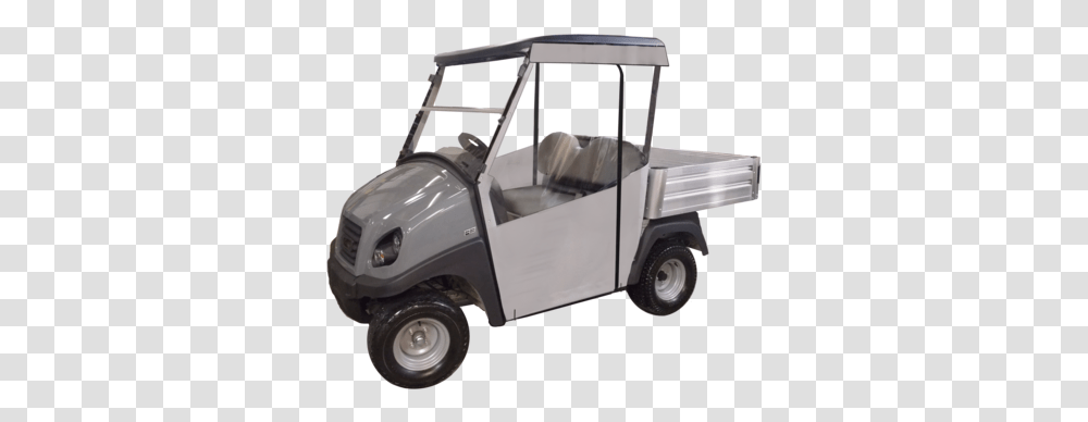 Doorworks Hinged Door Golf Cart Enclosure Gray Club Car Carryall, Vehicle, Transportation, Truck, Buggy Transparent Png