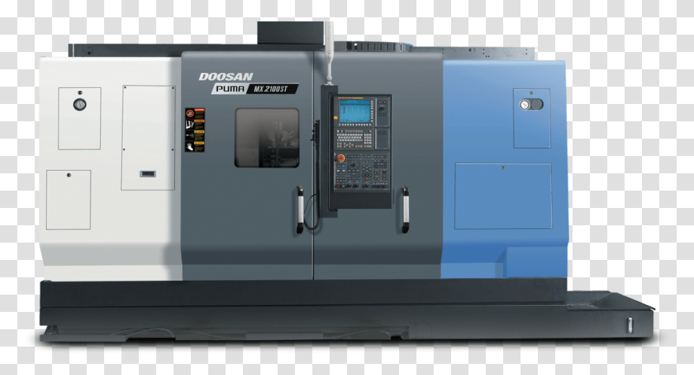 Doosan Puma, Machine, Lathe, Generator, Microwave Transparent Png