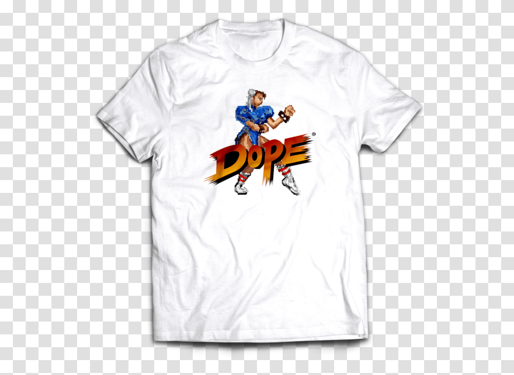 Dope Fighter Chunli Wht, Apparel, Person, Human Transparent Png