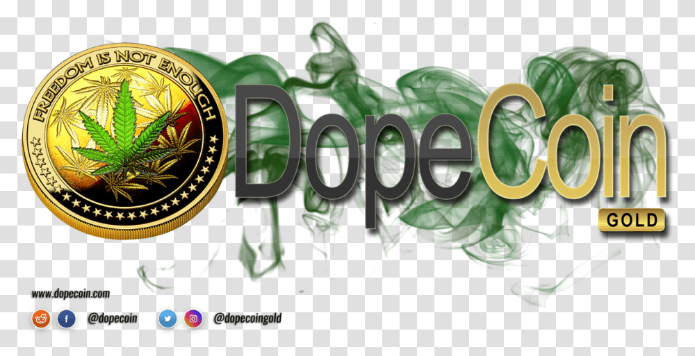 Dopecoin About V3 Coin, Vegetation, Plant, Logo Transparent Png