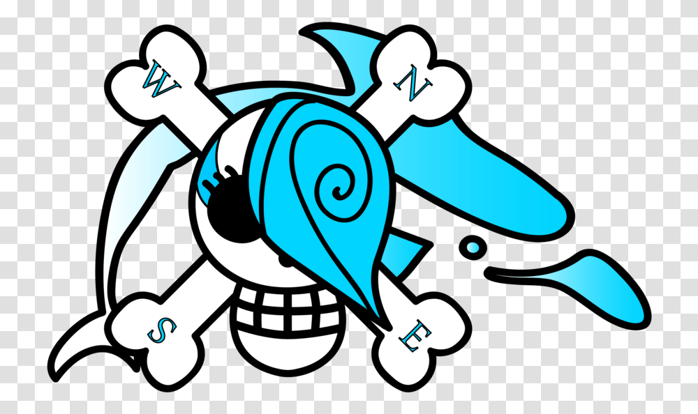 Dora By Netro32 Jolly Roger One Piece Pirate Flag, Animal, Sea Life Transparent Png