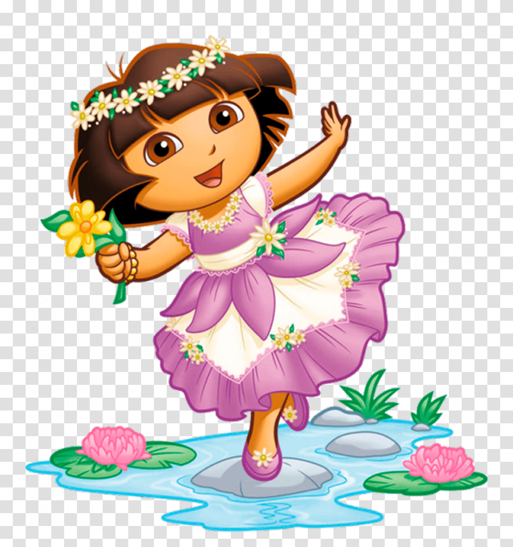 Dora Cartoon, Person, Human, Toy, Hula Transparent Png