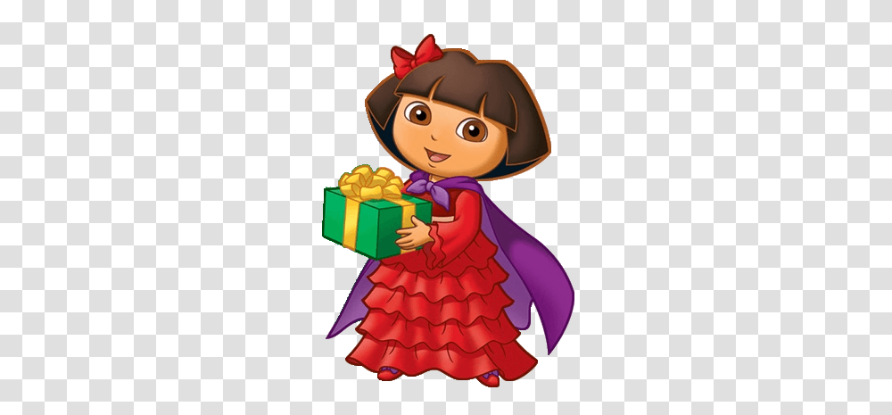 Dora Christmas Cliparts, Performer, Toy, Leisure Activities, Dance Pose Transparent Png