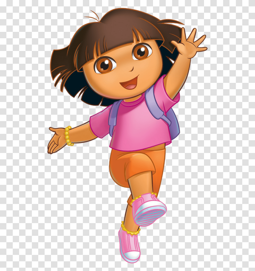 Dora Clipart Dora La Exploradora, Doll, Toy, Person, Girl Transparent Png