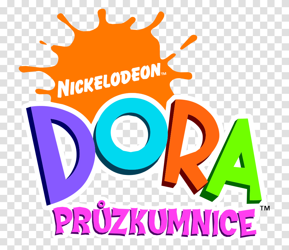 Dora Logo Dora The Explorer Logo, Label, Advertisement, Meal Transparent Png
