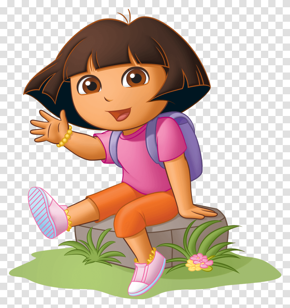 Dora The Explorer Background Dora The Explorer Clipart, Doll, Toy, Shoe, Footwear Transparent Png