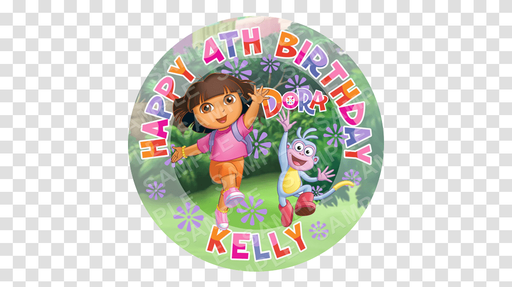 Dora The Explorer Cartoon, Text, Person, Purple, Label Transparent Png