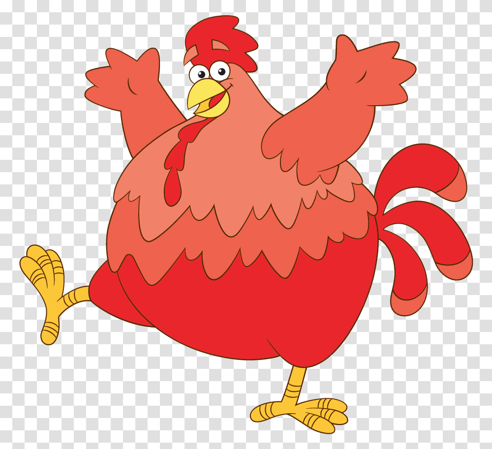 Dora The Explorer Characters Chicken, Poultry, Fowl, Bird, Animal Transparent Png