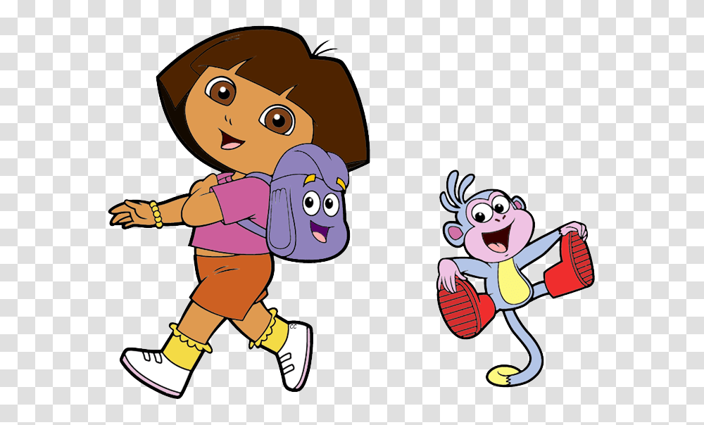 Dora The Explorer Clip Art Cartoon Clip Art, Person, Girl, Female, People Transparent Png