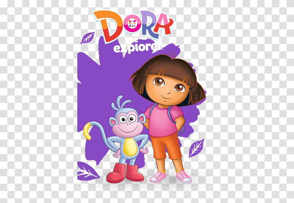 Dora The Explorer Dora Boots Benny Isa, Person, Human, Doll, Toy Transparent Png