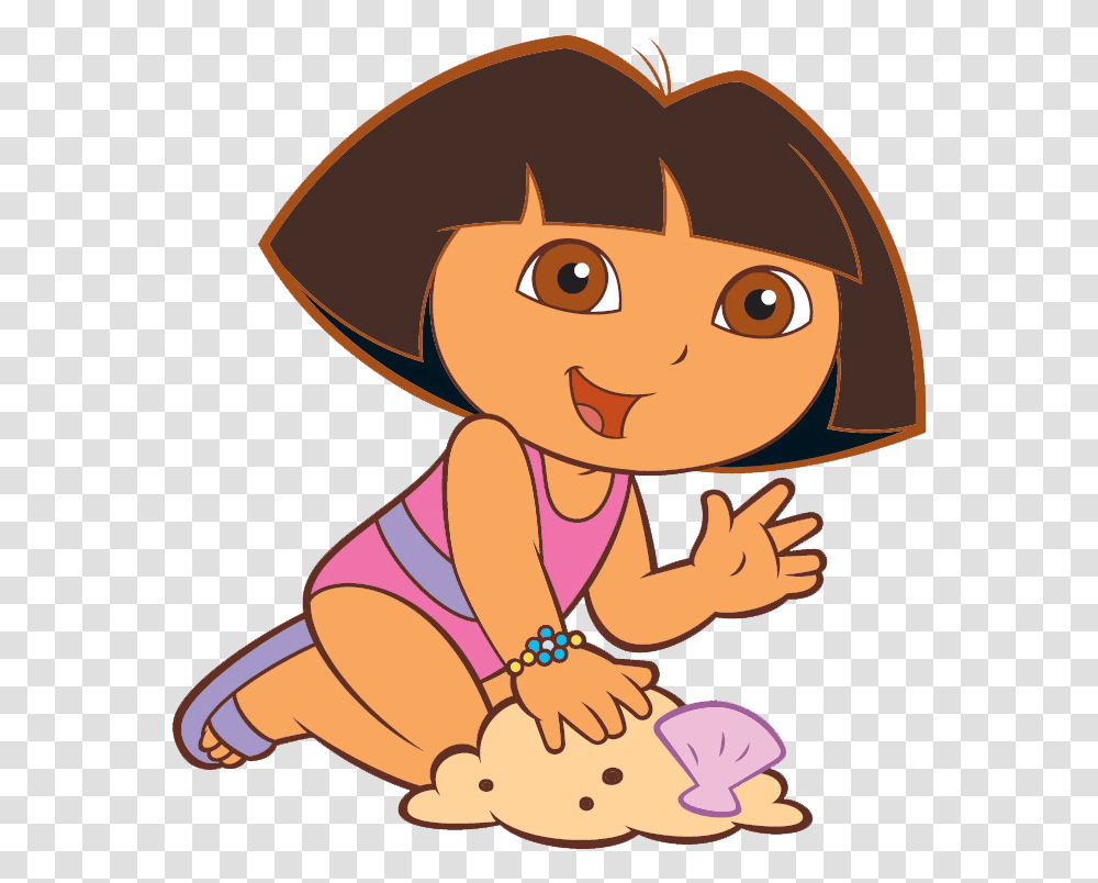 Dora The Explorer Dora Feet, Kneeling, Cupid Transparent Png