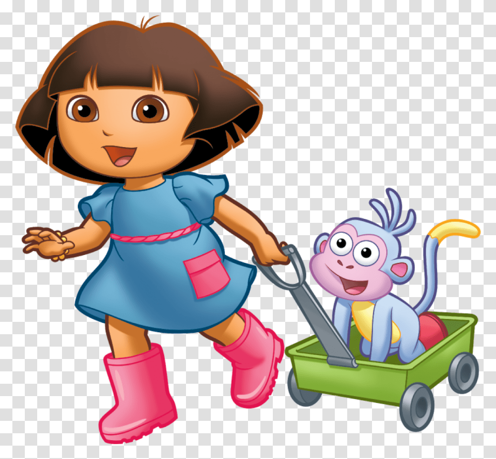Dora The Explorer Download Dora The Explore, Toy, Vehicle, Transportation, Doll Transparent Png
