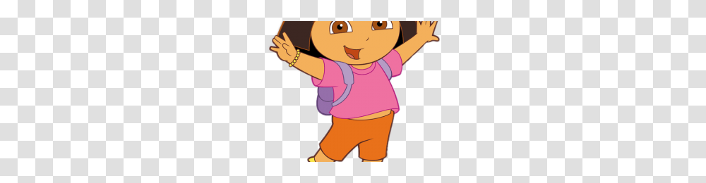 Dora The Explorer Logo Image, Person, Female, Girl, Kid Transparent Png
