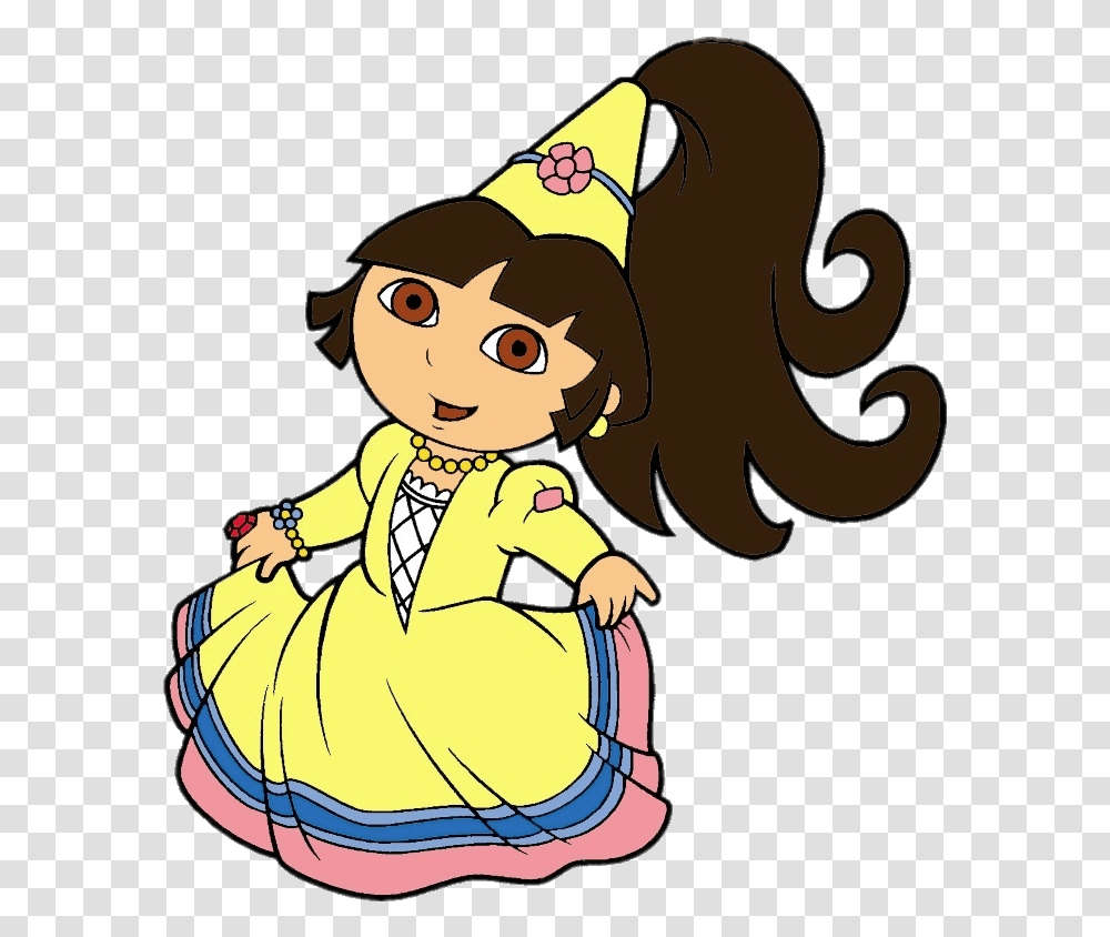 Dora The Explorer Princess Dora, Apparel, Party Hat Transparent Png