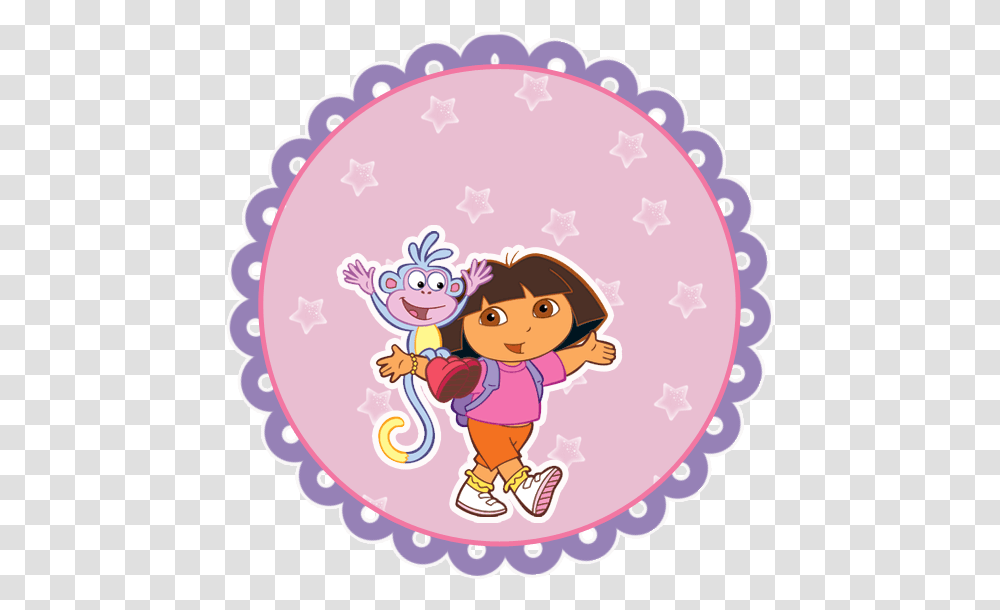 Dora The Explorer Render, Purple, Birthday Cake, Food, Person Transparent Png