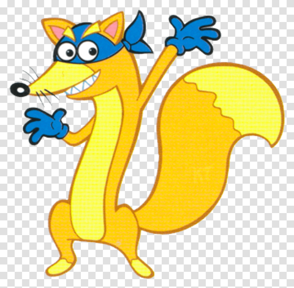 Dora The Explorer Swiper The Fox, Dragon, Animal, Reptile Transparent Png