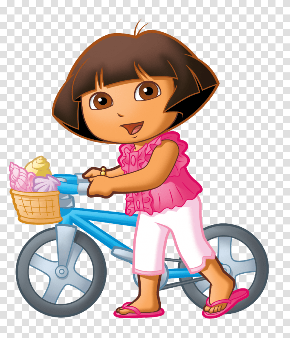 Dora, Toy, Person, Vehicle, Transportation Transparent Png