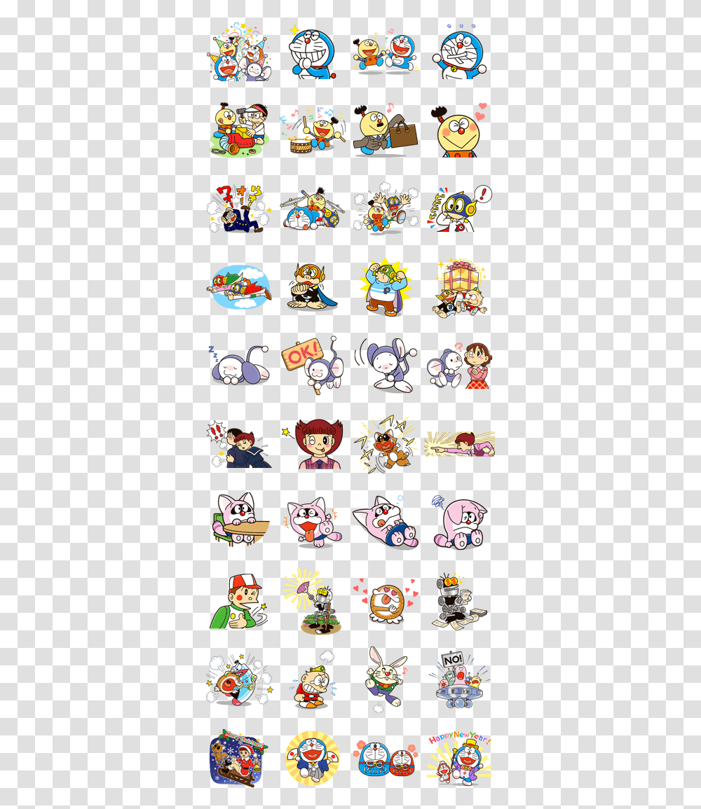 Doraemon Amp Friends Line Sticker Gif Amp Pack Doraemon And Friends Name, Label, Book, Angry Birds Transparent Png