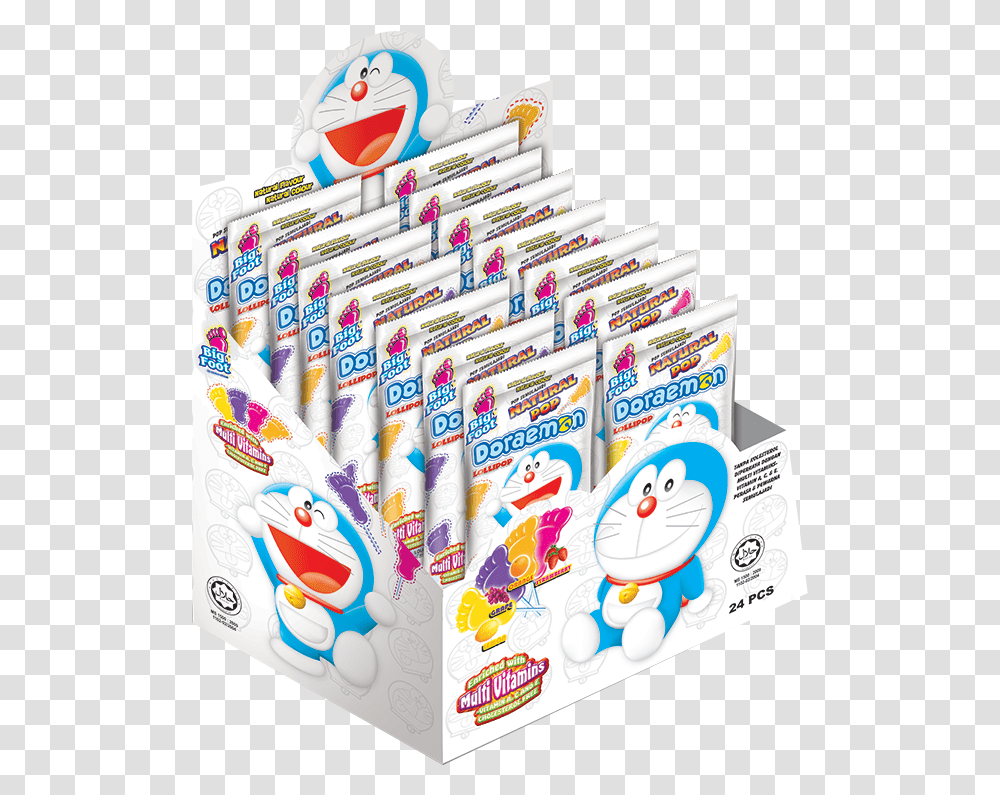 Doraemon Candy And Lollipop, Toothpaste, Poster, Advertisement, Flyer Transparent Png