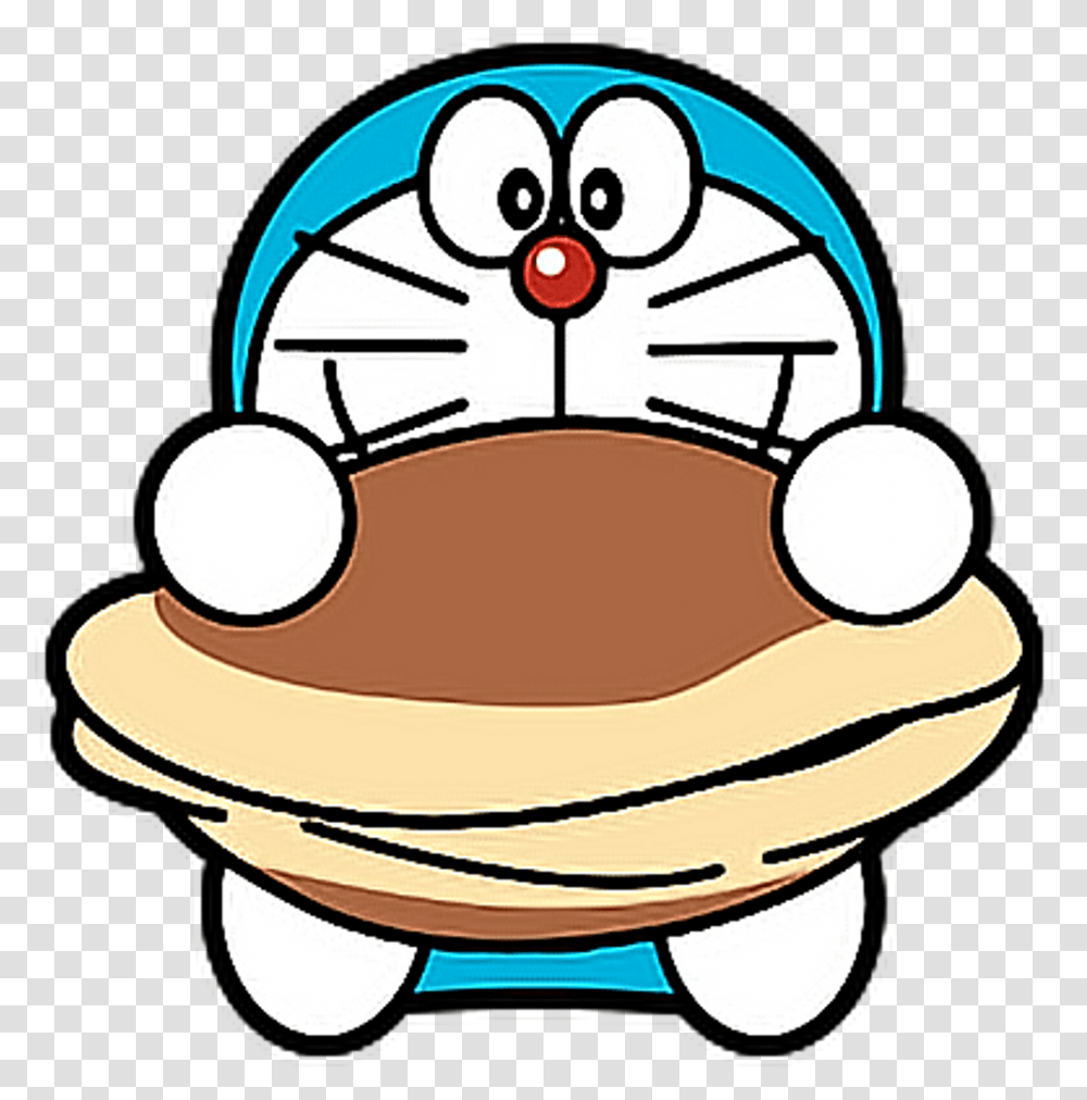 Doraemon Cute Yummy Food Doraemon One Piece, Helmet, Apparel, Bakery Transparent Png