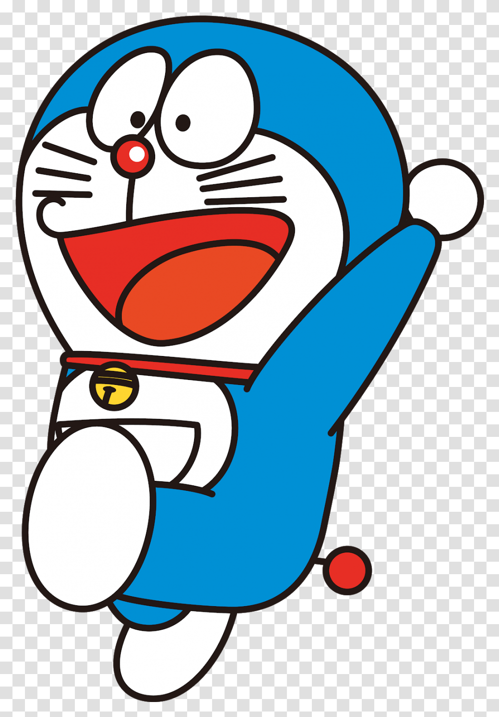 Doraemon Doraemon, Label, Sticker, Food Transparent Png