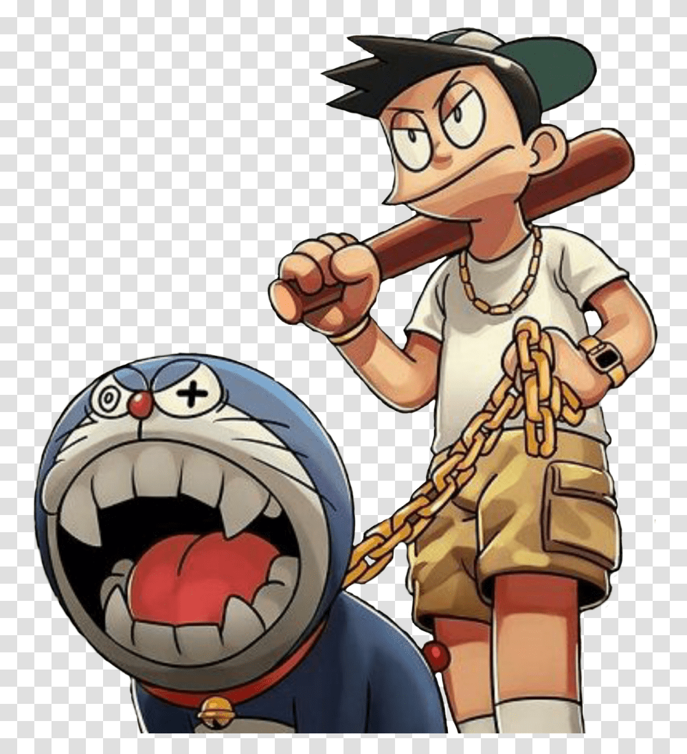 Doraemon Gta V Download Gambar Doraemon Keren, People, Person, Human, Baseball Transparent Png