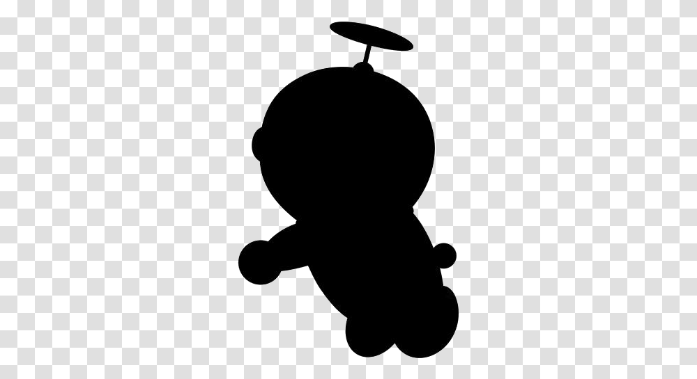 Doraemon Images Cowboy Standing Silhouette, Apparel, Hood, Stencil Transparent Png