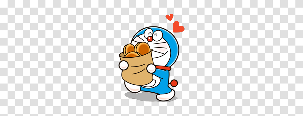 Doraemon Stickers In Doraemon, Food, Plant, Produce Transparent Png