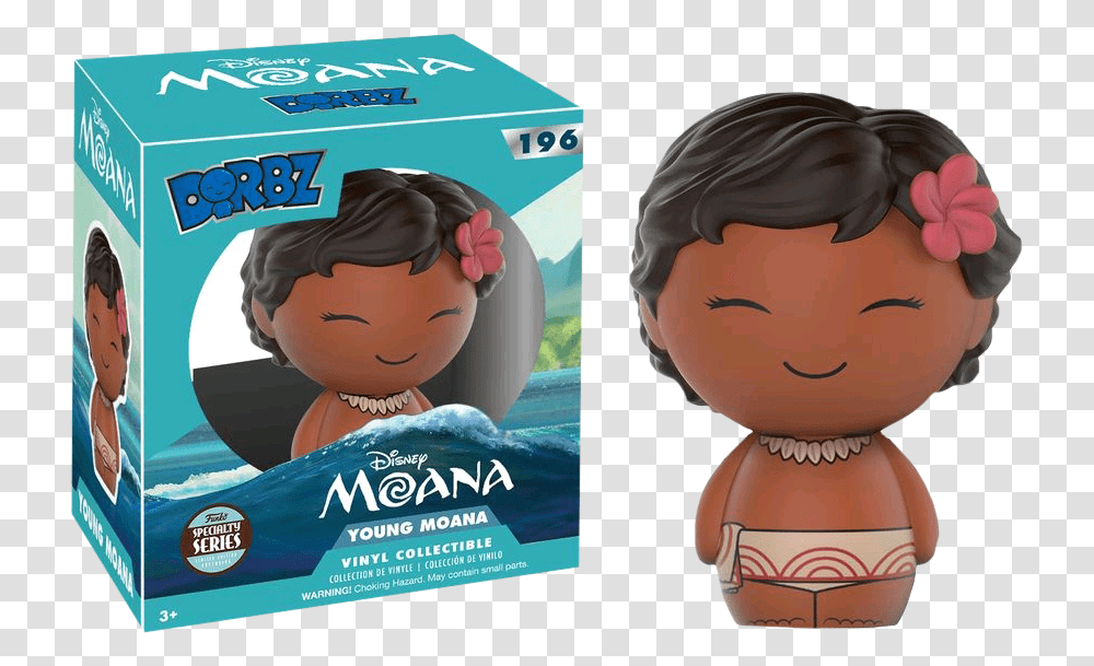 Dorbz Moana, Person, Doll, Toy, Outdoors Transparent Png