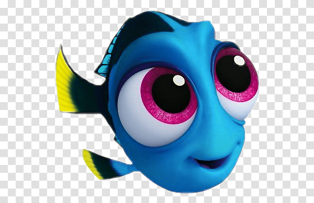 Dori Azul Baby Dory Finding Nemo, Mask Transparent Png