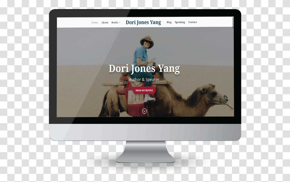Dori Jones Yang Author Website Bactrian Camel, Electronics, Monitor, Screen, Display Transparent Png