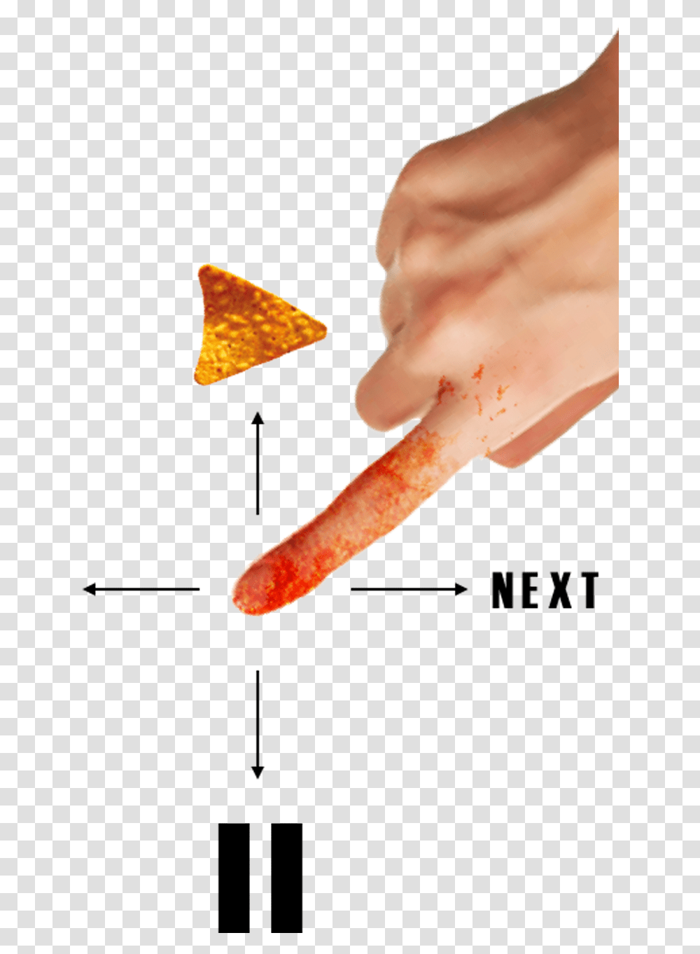 Dorito Hand Play Illustration, Sweets, Food, Person, Finger Transparent Png